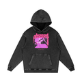 OBSESSED Snow Washed Loose Cotton Hoodie