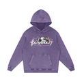 ULTRAVIOLET Snow Washed Loose Cotton Hoodie